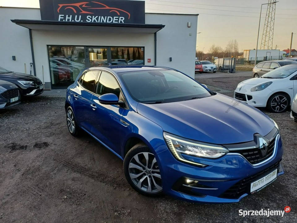 Renault Megane DuzaNaviFullLED AUTOMAT PÓŁSKÓRA przyciemniane szyby Chrzanów