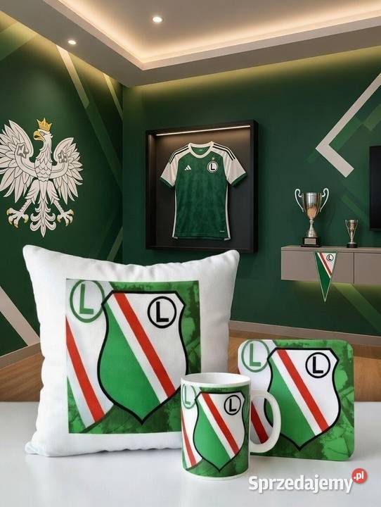 Legia Warszawa prezent kibica piłki nożnej Sport i Wypoczynek mazowieckie