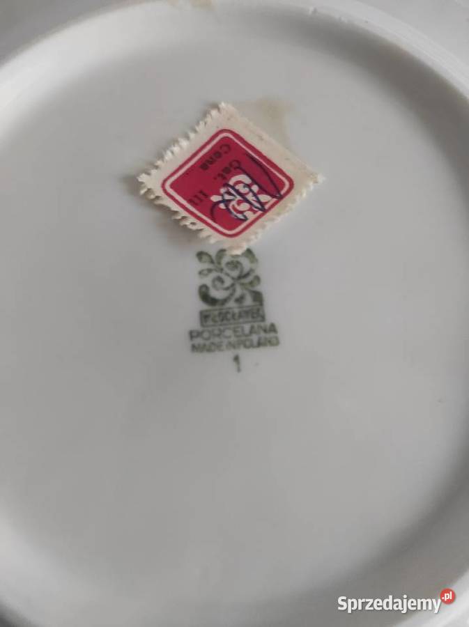 TTalerze deserowe Nowe porcelana Włocławek 612 Białystok