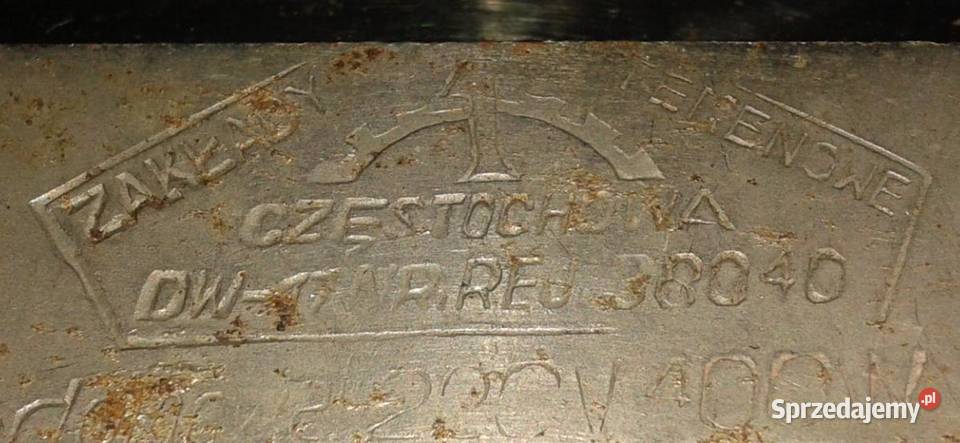 Żelazko CZĘSTOCHOWA PRL Warszawa sprzedam