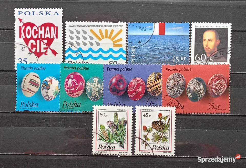 K Znaczki polskie 1995 kwartał I Leźnica Wielka-Osiedle