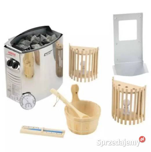 Sauna fińska sucha szklana nowa 2os piec 230V Sauny sprzedam