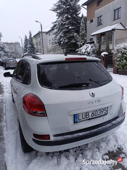 Renault Clio 3 2011r 15dci kombi klima 220000km Lublin sprzedam