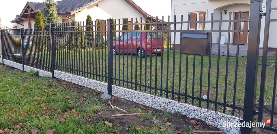 Brama przesuwna 400x150 PRINCE ogrodzenie bramy Ostrów Wielkopolski