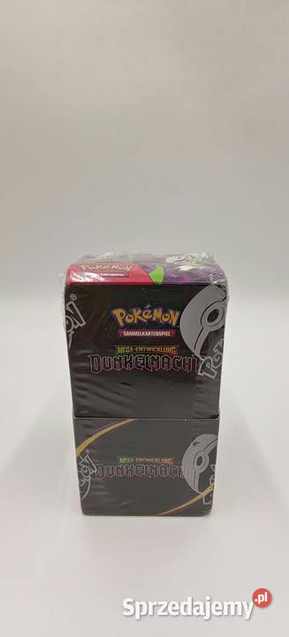 Pokmon TCG Mega Evolution Dark Night Booster Box Ząbki