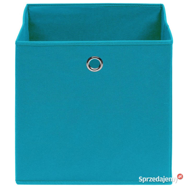 Pudełka 4 błękitne 32x32x32 tkanina WM288373 mazowieckie Warszawa