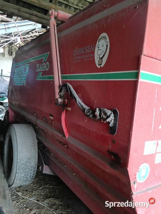 Wóz paszowy cztero ślimakowy poziomy firmy zago Opole