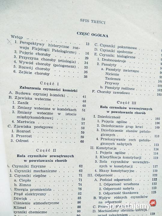 Fizjologia patologiczna Walawski książki używane