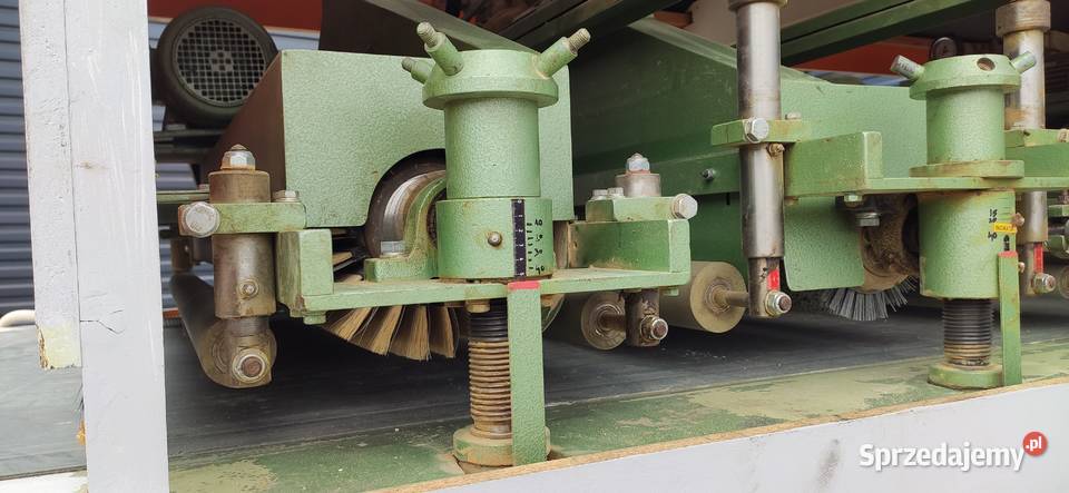 319 Szczotkarka postarzarka do drewna 1100 mm 6 Wyposażenie firm Zamość