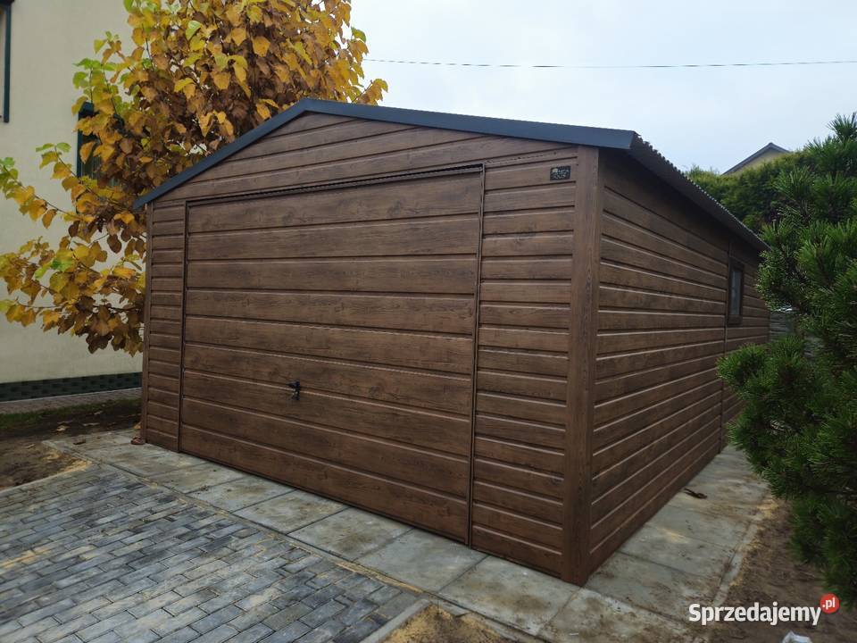 4x55 Garaze Blaszane Garaż Blaszany Blaszak Gostynin