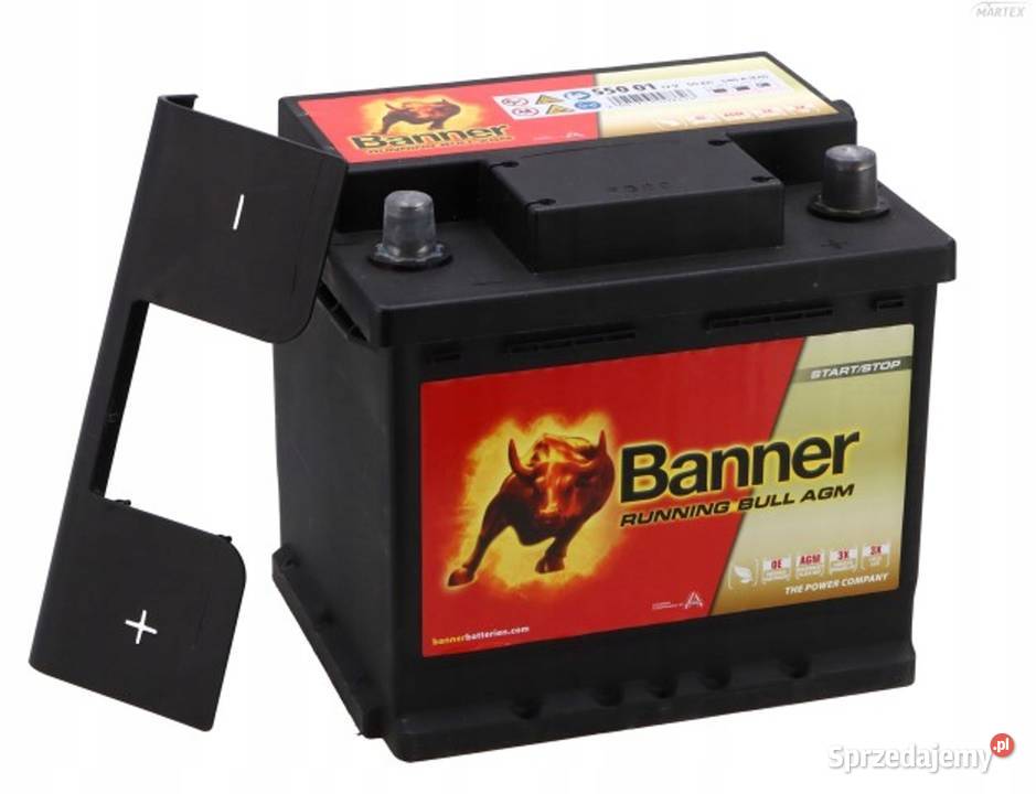 Akumulator Banner Running Bull AGM 50Ah 540A Jelcz-Laskowice