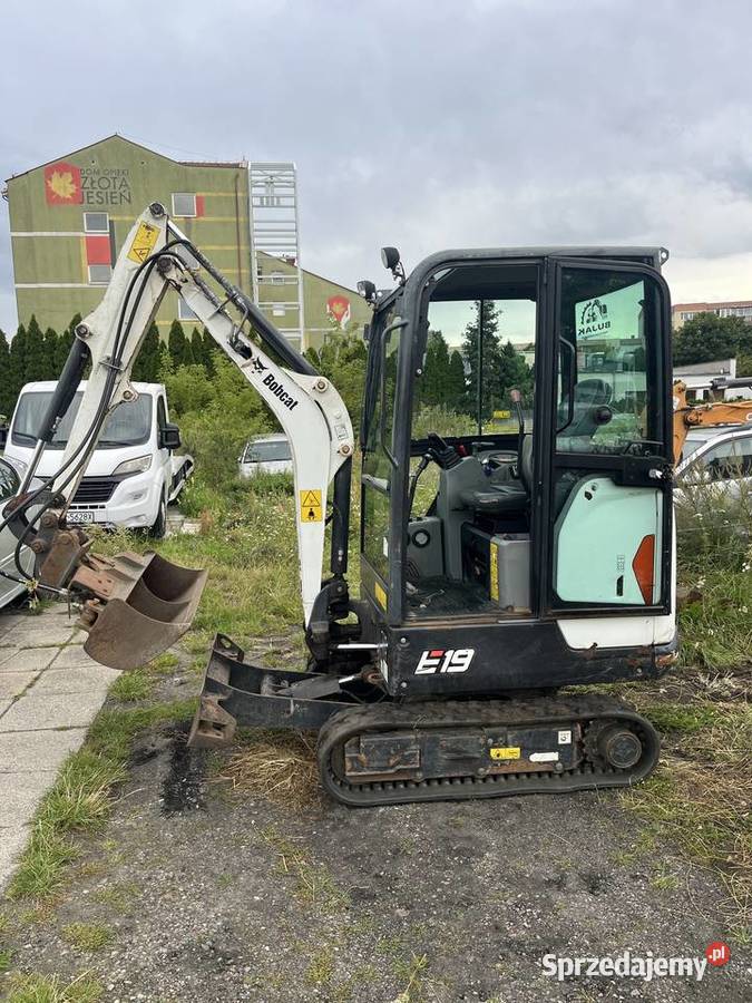Minikoparka Bobcat E19 2 Gdańsk