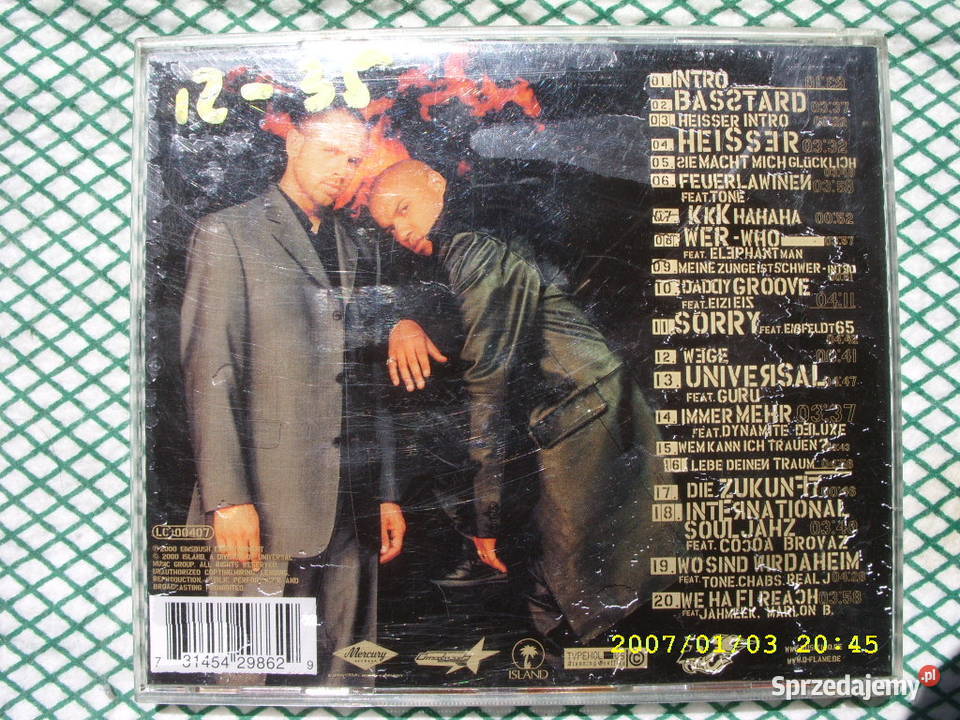 Rap CD DFLAMEBASSTARD I Wołów
