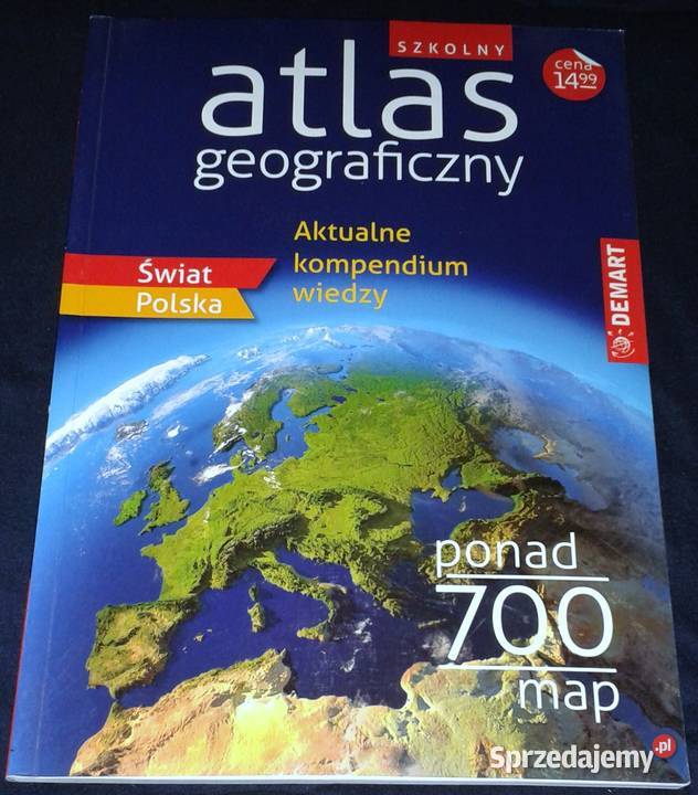Szkolny atlas geograficzny Świat Polska ponad Chełm