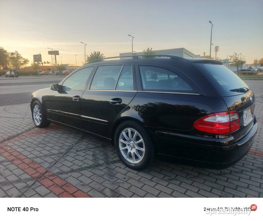 Mercedes W211 2004r 27 CDI kujawsko-pomorskie Włocławek