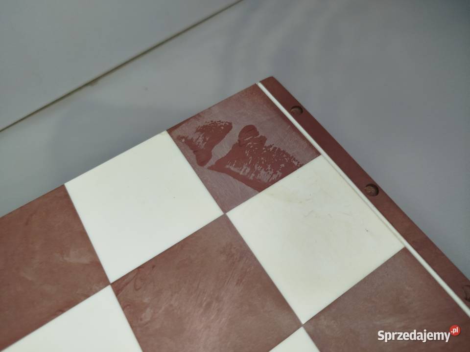 Zestaw Szachy duże 42x42 tworzywo Zgierz