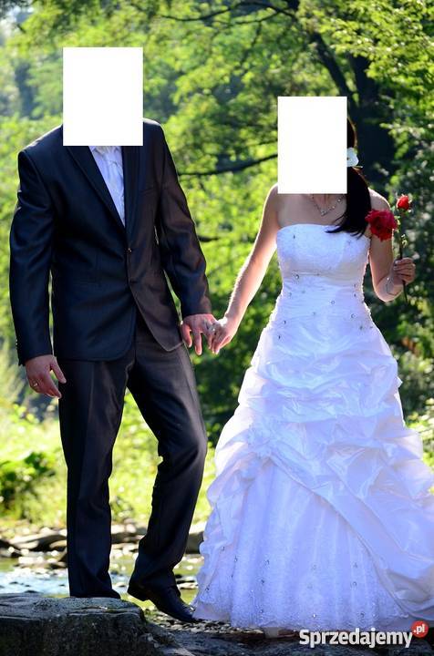 Suknia ślubna rozmiar 3638 Rozmiar 36(S) śląskie Bielsko-Biała