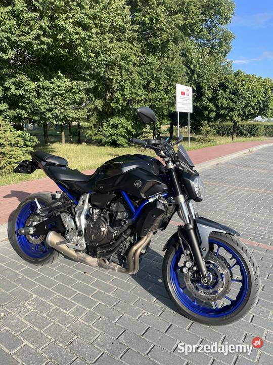 Yamaha MT 07 A2 Rok produkcji 2014 Stasin