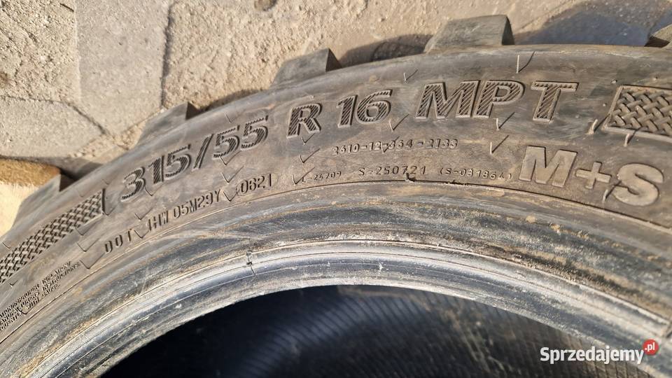 31555R16 3155516 3405516 Continental 50 Bez warmińsko-mazurskie Nowe Miasto Lubawskie