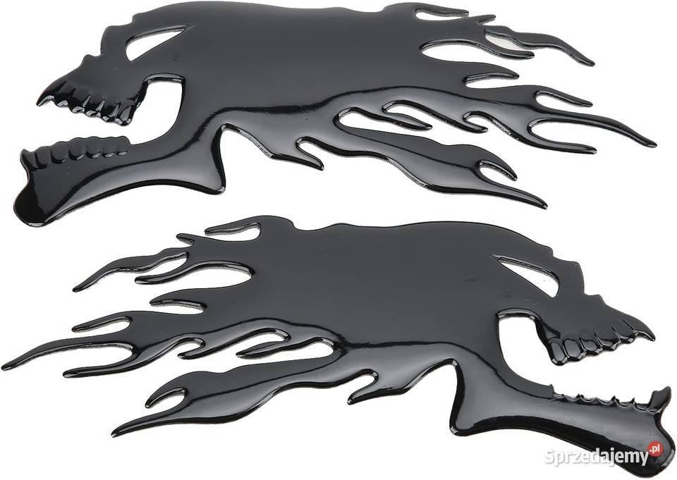 Naklejki czacha na motocykl motor quad rower sprzedam