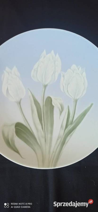 Patera Rosenthal Białe tulipany Syg Thomas