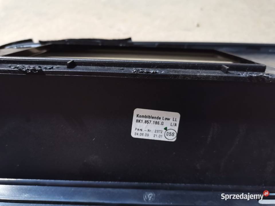 Ramka licznika Audi A4 B8 dolnośląskie Zgorzelec