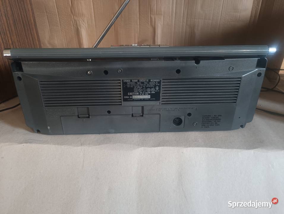 Radiomagnetofon JVC RC440 W Świetnym Stanie Przeworsk