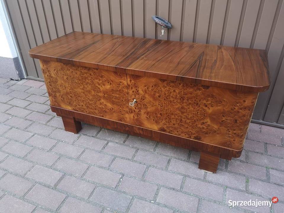 Komoda ARTDECO Orzech Niska Stara Antyk Meble