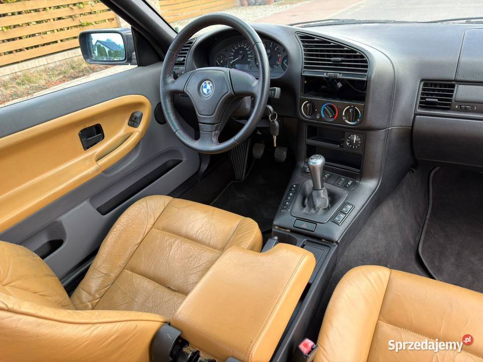 Bmw e36 cabrio 318i manual M Pakiet z VIN Skóry sprowadzony zachodniopomorskie Stargard