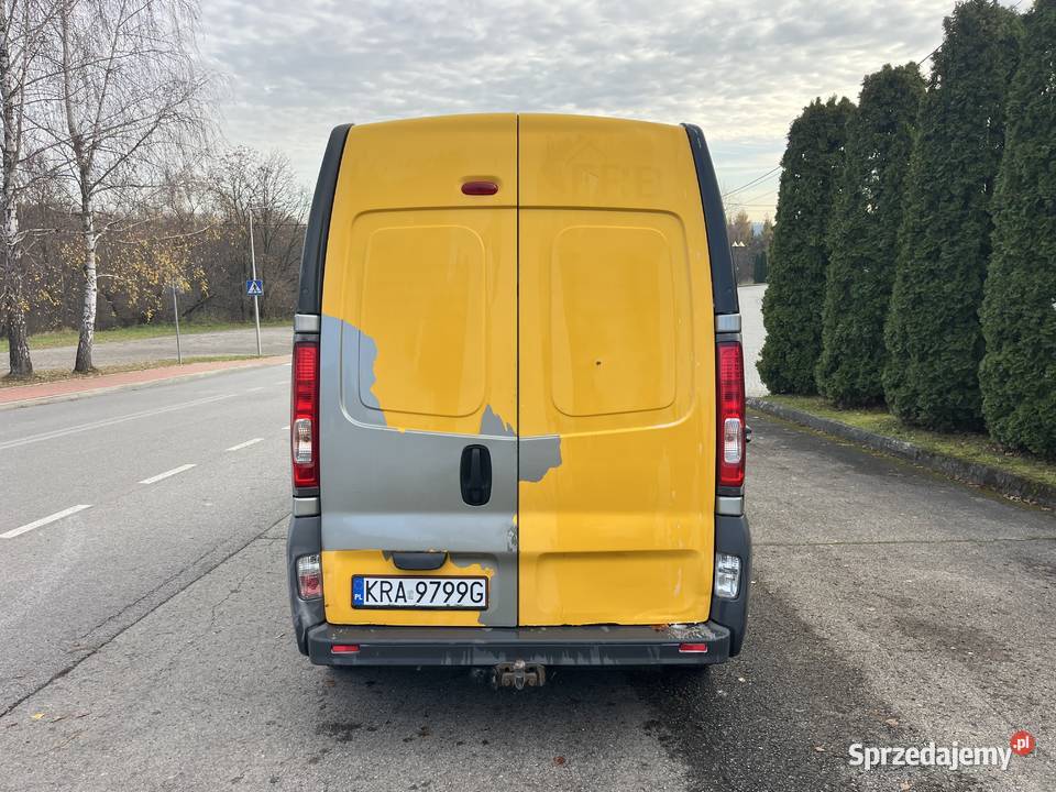 Renault Trafic 20Dci L2H2 Long Salon manualna małopolskie Kraków