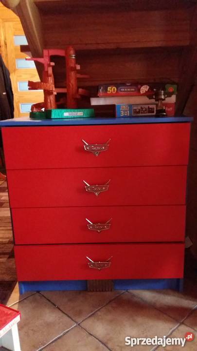 ZESTAW MEBLI DISNEY CARS ZYGZAK MCQUEEN Murzasichle