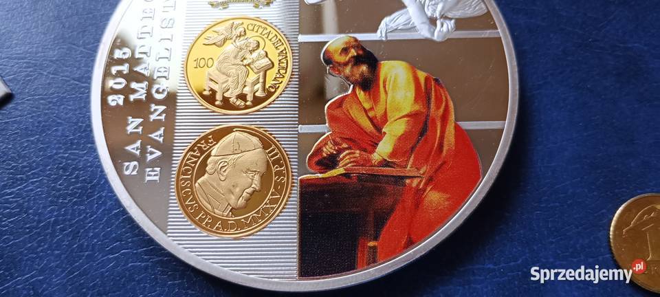 Stare monety Medal Św Mateusz Watykan 240 Lesko