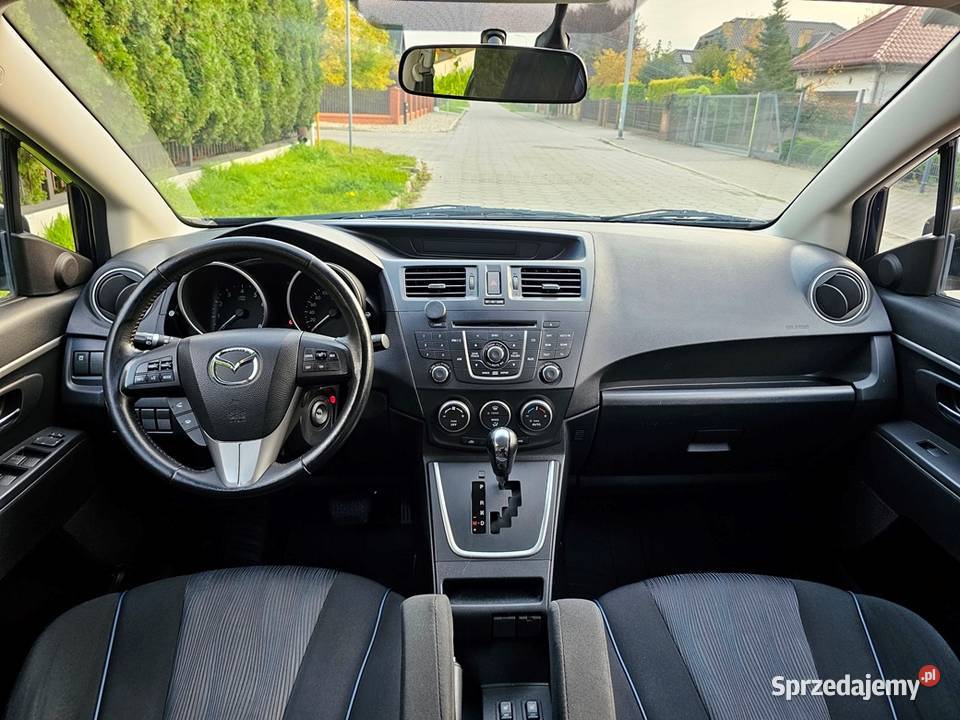 Mazda 5 II 20 MPI 144 201112 r Bogate Wyposaż wielkopolskie Ostrów Wielkopolski