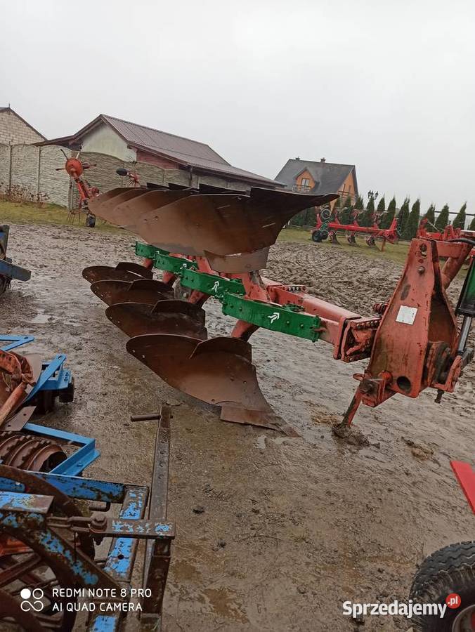 Pług kverneland 4 skiby obrotowy f 120 Pługi Nowa Karczma sprzedam