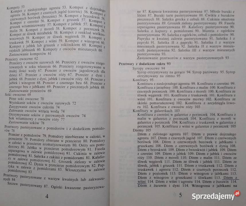 Przetwory w gospodarstwie domowym K Pyszkowska Gdańsk