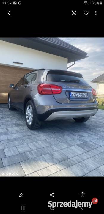 Mercedes Benz GLA małopolskie Stary Sącz