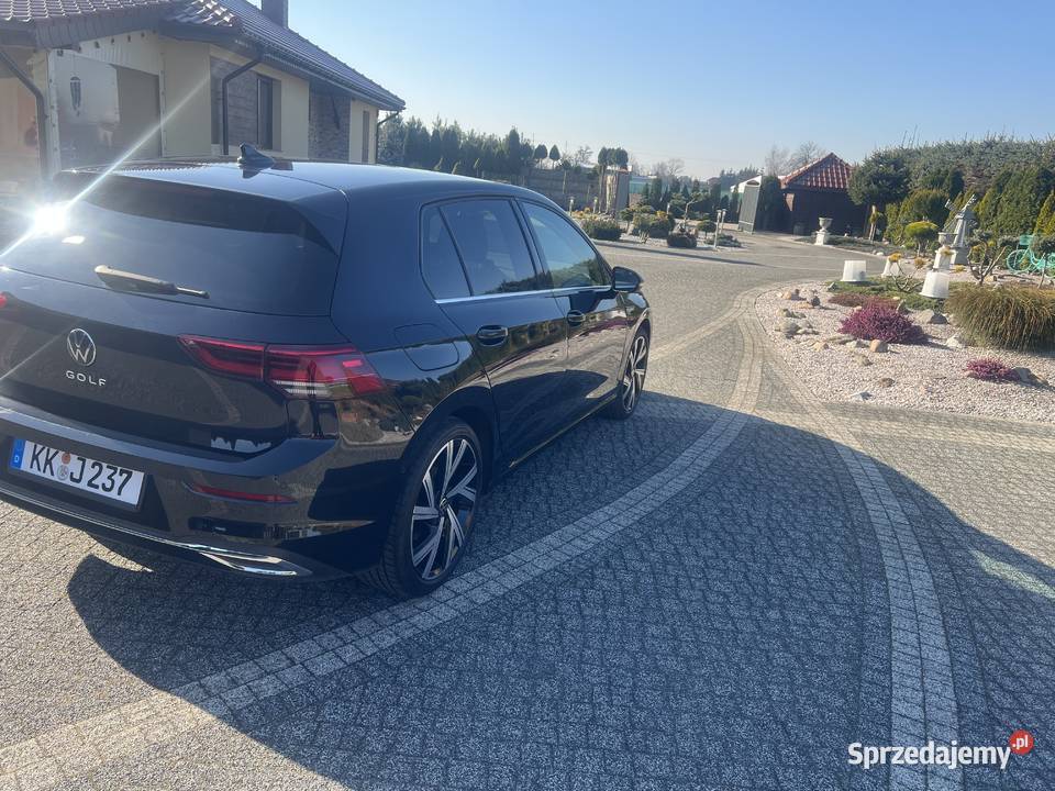 VW Golf 8 Rok produkcji 2022 wielkopolskie Węglew