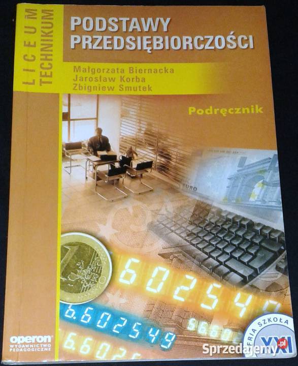 Podstawy Przedsiębiorczości Małgorzata Biernacka lubelskie Chełm sprzedam