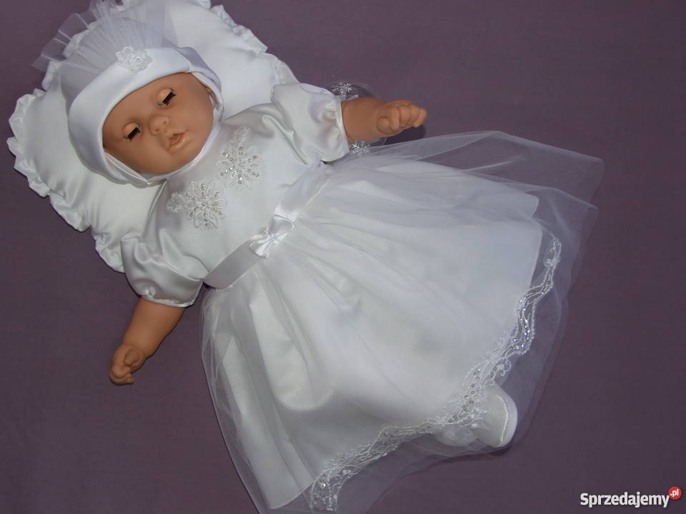 UBRANKAKOMPLETY DO CHRZTU 5662687480 biały Ubrania wizytowe i koszule mazowieckie