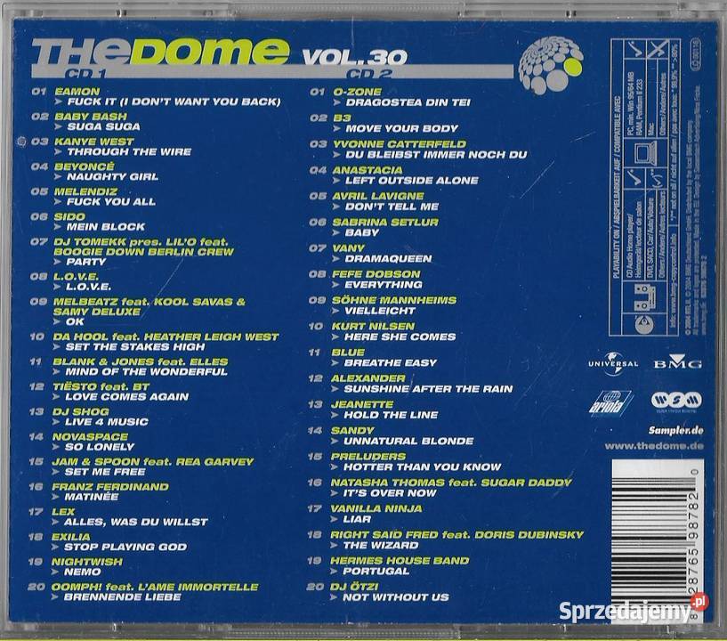 The Dome Vol 30 2 X CD sprzedam