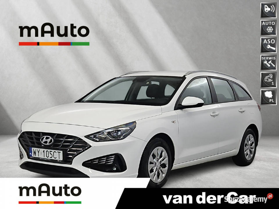 Hyundai i30 10 TGDI Modern Wagon Z Polskiego czujnik parkowania Warszawa
