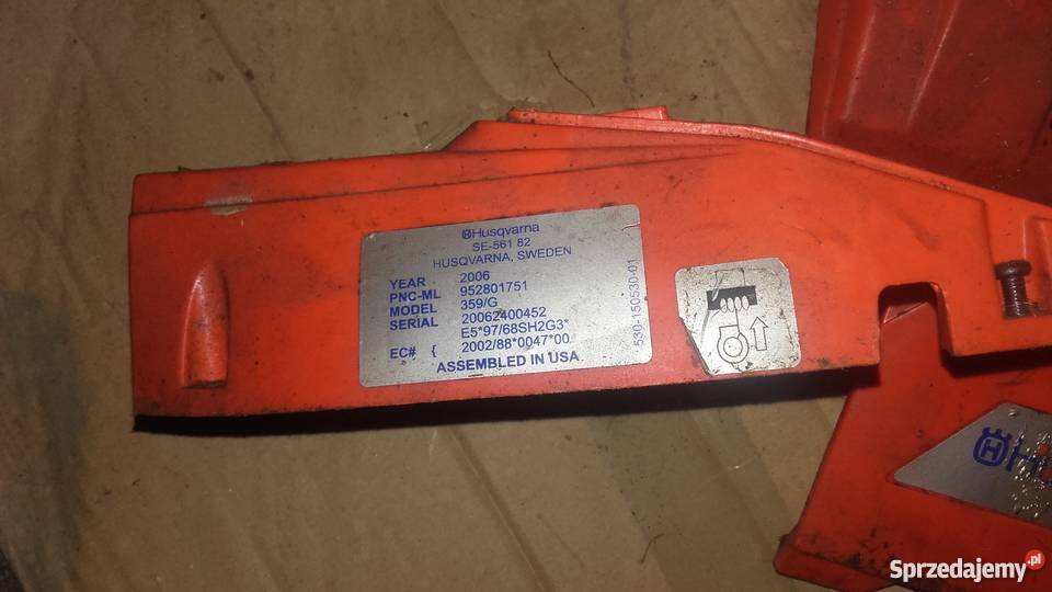 części Husqvarna 359 śląskie Żywiec sprzedam
