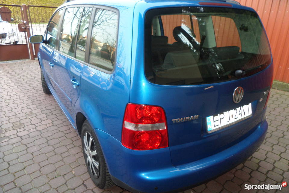 Volkswagen Touran 7 osobowy 16 Zamiana 6 Biegów Konstantynów Łódzki