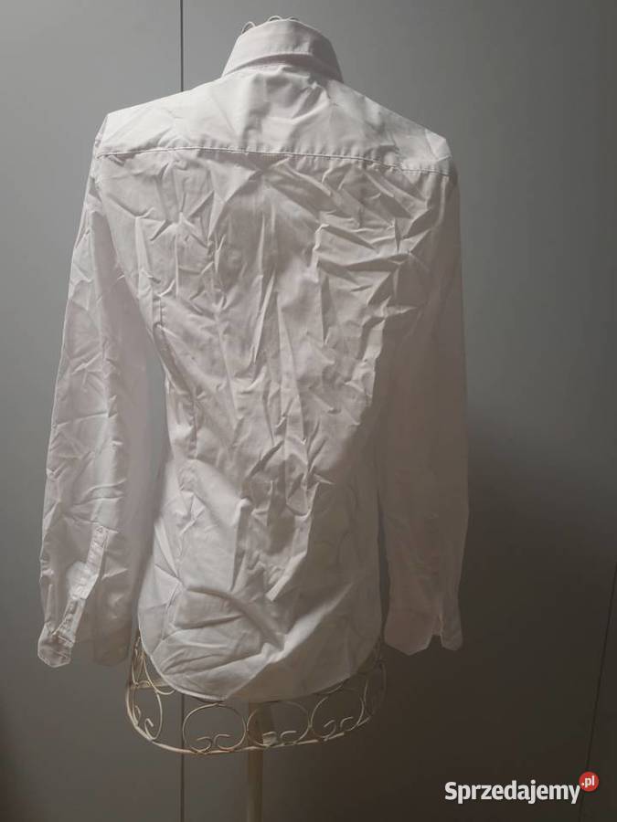 Męska biała koszula stan idealny HM S Warszawa sprzedam