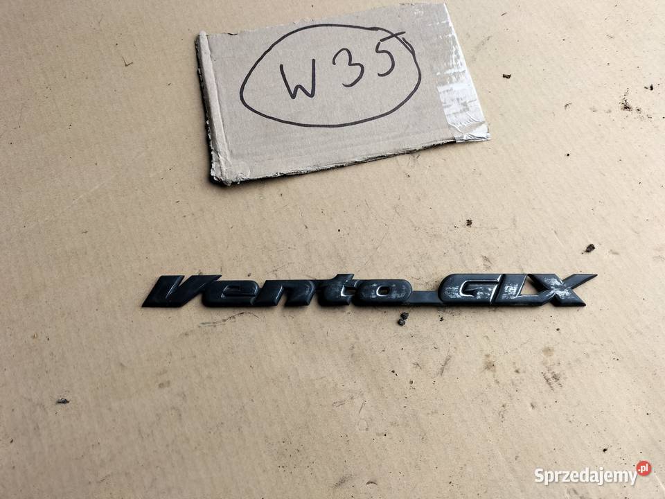 VW VENTO GLX NAPIS ZNACZEK EMBLEMAT osobowe lubelskie