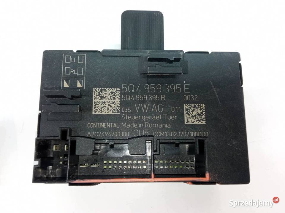 MODUŁ KOMPLET PRZÓD TYŁ 5Q4959395E 5Q4959593E