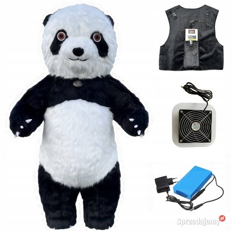 KOSTIUM XXL MISIA PANDY 26 METRA GIGANT DMUCHANY Katowice