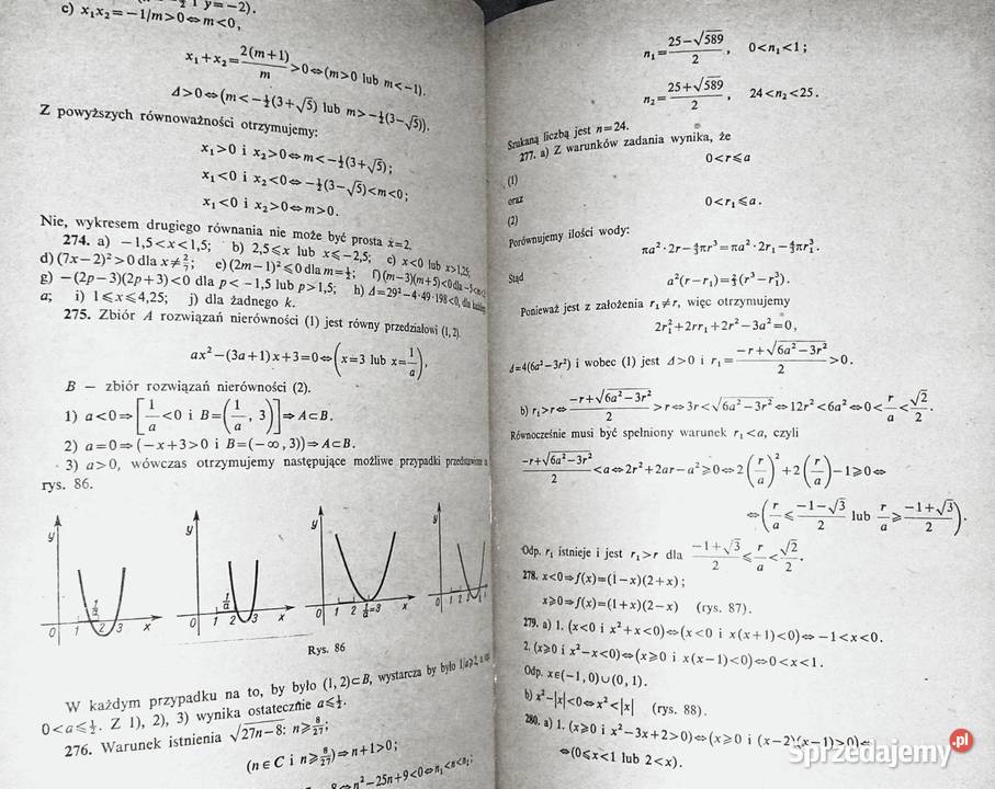 Algebra Zbiór zadań z matematyki elementarnej A Chełm