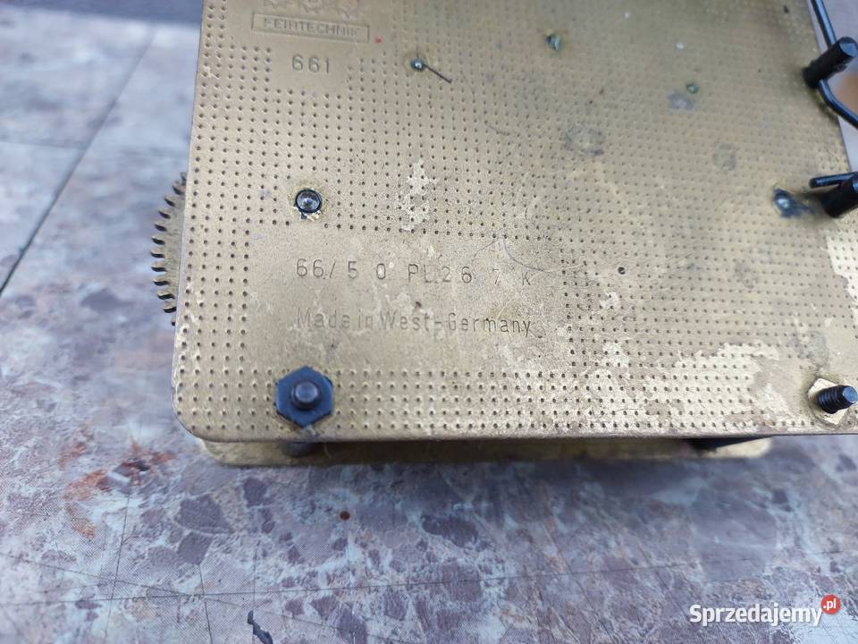 M203 Mechanizm starego zegara ściennego SBS Tczew