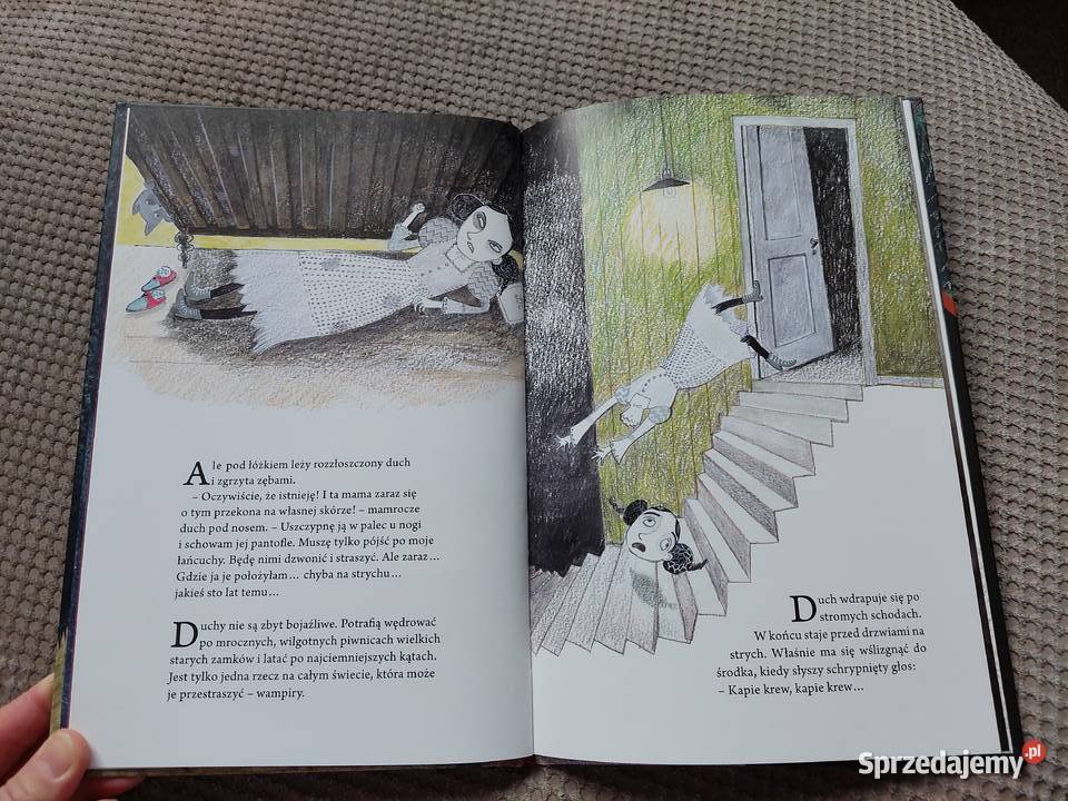 O duchu który się bał Sanna Tringe Kristina ISBN 9788360963777 Książki dla dzieci małopolskie Kraków